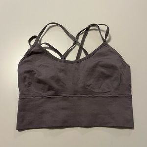 Purple Sports Bra